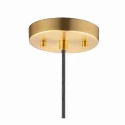 ET2 Palla 15 3/4" Wide Satin Brass Dome LED Pendant Light -Outlet The Radiantix Store et2 palla 15 and three quarter inch wide satin brass dome led pendant light 97h46views2