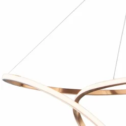 ET2 Perpetual 46" Wide Brushed Champagne LED Pendant Light -Outlet The Radiantix Store et2 perpetual 46 inch wide brushed champagne led pendant light 97h30views2