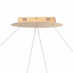 ET2 Perpetual 46" Wide Brushed Champagne LED Pendant Light -Outlet The Radiantix Store et2 perpetual 46 inch wide brushed champagne led pendant light 97h30views3