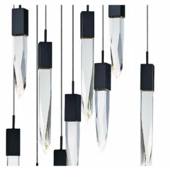 ET2 Quartz 39 1/4"W Black 6-LED Kitchen Island Light Pendant 7 ET2 Quartz 39 1/4"W Black 6-LED Kitchen Island Light Pendant -Outlet The Radiantix Store et2 quartz 39 and one quarter inchw black 6 led kitchen island light pendant 69c58views1