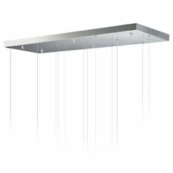 ET2 Rinkle 14 1/4" Wide Polished Chrome 3-Light LED Pendant -Outlet The Radiantix Store et2 rinkle 14 and one quarter inch wide polished chrome 3 light led pendant 76m59views2