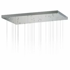 ET2 Rinkle 35 1/2" Wide Polished Chrome 13-Light LED Pendant -Outlet The Radiantix Store et2 rinkle 35 and one half inch wide polished chrome 13 light led pendant 76m57views2