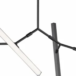 ET2 Robotica 36 1/2" Wide Black 5-Light LED Pendant Light -Outlet The Radiantix Store et2 robotica 36 and one half inch wide black 5 light led pendant light 97h20views2