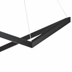 ET2 Stealth 21 1/4" Wide Black LED Pendant Light 7 ET2 Stealth 21 1/4" Wide Black LED Pendant Light -Outlet The Radiantix Store et2 stealth 21 and one quarter inch wide black led pendant light 69d10views1