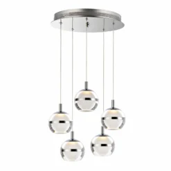 ET2 Swank 15" Wide Polished Chrome LED Multi Light Pendant 7 ET2 Swank 15" Wide Polished Chrome LED Multi Light Pendant -Outlet The Radiantix Store et2 swank 15 inch wide polished chrome led multi light pendant 76m71