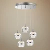 ET2 Swank 15" Wide Polished Chrome LED Multi Light Pendant -Outlet The Radiantix Store et2 swank 15 inch wide polished chrome led multi light pendant 76m71cropped