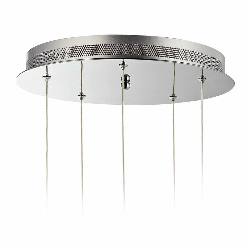 ET2 Swank 15" Wide Polished Chrome LED Multi Light Pendant 6 ET2 Swank 15" Wide Polished Chrome LED Multi Light Pendant - Image 4