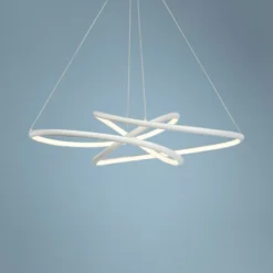 ET2 Twisted 36.75"" Wide Modern LED Pendant Chandelier