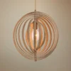 Eurofase Abruzzo 14" Wide Wood Pendant Light