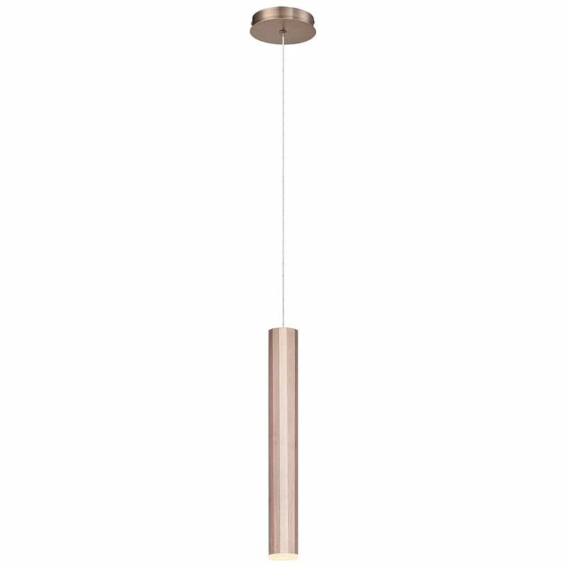 Eurofase Baldwin 2" Wide Champagne LED Mini Pendant Light 4 Eurofase Baldwin 2" Wide Champagne LED Mini Pendant Light - Image 2