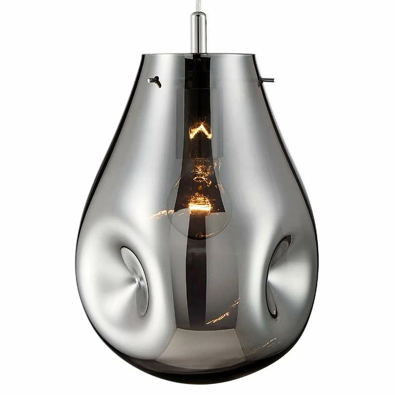 Eurofase Benalto 8" Wide Pearlized Chrome Mini Pendant 4 Eurofase Benalto 8" Wide Pearlized Chrome Mini Pendant - Image 2