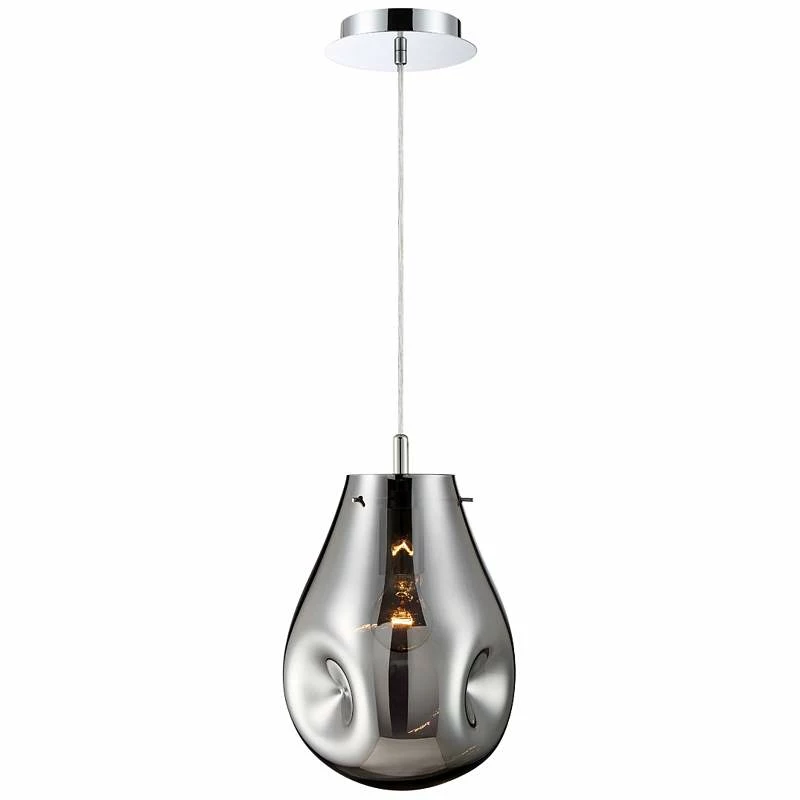 Eurofase Benalto 8" Wide Pearlized Chrome Mini Pendant 6 Eurofase Benalto 8" Wide Pearlized Chrome Mini Pendant - Image 4
