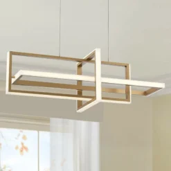 Eurofase Bordo 37 3/4" Wide Gold LED Chandelier