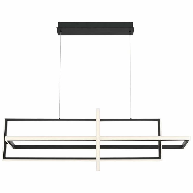 Eurofase Bordo 37 3/4" Wide Matte Black LED Chandelier 3 Eurofase Bordo 37 3/4" Wide Matte Black LED Chandelier