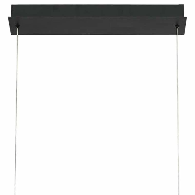 Eurofase Bordo 37 3/4" Wide Matte Black LED Chandelier 5 Eurofase Bordo 37 3/4" Wide Matte Black LED Chandelier - Image 3