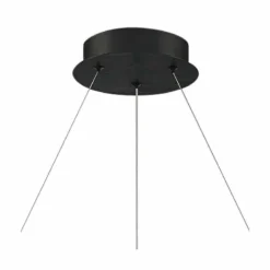 Eurofase Circolo 35 1/2" Wide Black 6 Light LED Chandelier -Outlet The Radiantix Store eurofase circolo 35 and one half inch wide black 6 light led chandelier 705p0views2