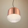 Eurofase Corson 10" Wide Rose Gold Mini Pendant -Outlet The Radiantix Store eurofase corson 10 inch wide rose gold mini pendant 35a11cropped