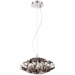 Eurofase Grace Chrome 14" Wide Chrome Pendant 7 Eurofase Grace Chrome 14" Wide Chrome Pendant -Outlet The Radiantix Store eurofase grace chrome 14 inch wide chrome pendant 6m466views1