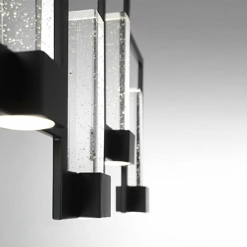 Eurofase Hanson 39"W Black LED Kitchen Island Light Pendant 5 Eurofase Hanson 39"W Black LED Kitchen Island Light Pendant - Image 3