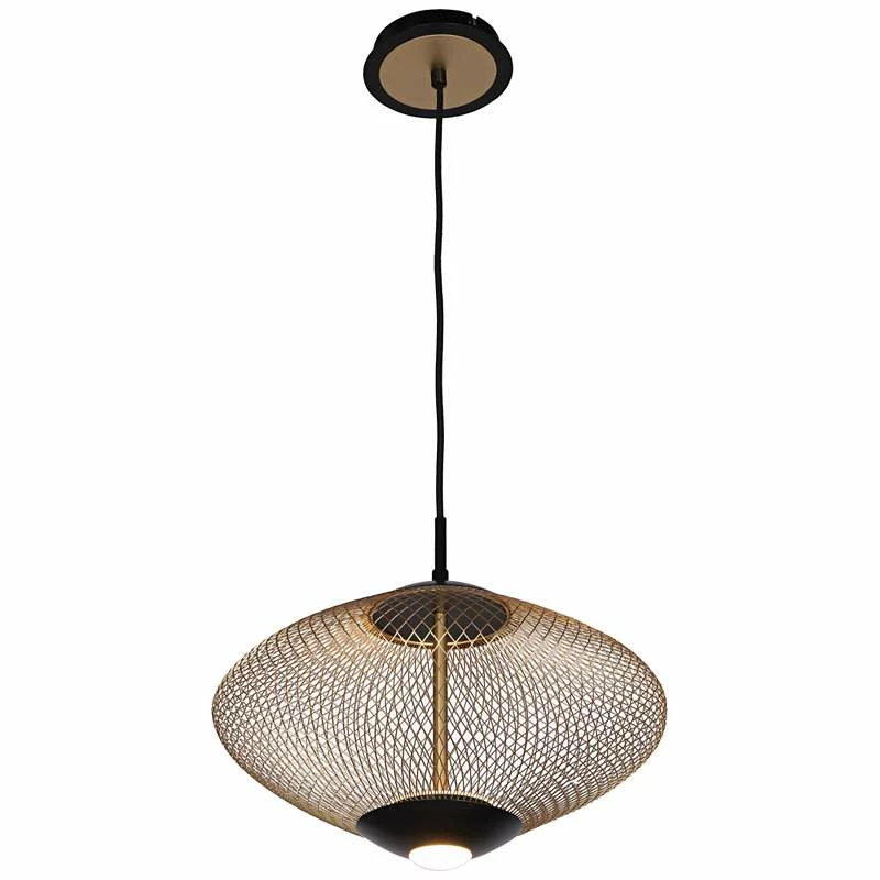 Eurofase Park 14 1/4" Wide Matte Black LED Pendant Light 5 Eurofase Park 14 1/4" Wide Matte Black LED Pendant Light - Image 3