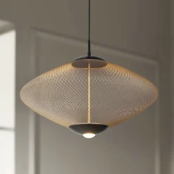 Eurofase Park 21 1/2" Wide Matte Black LED Modern Pendant Light