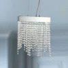 Eurofase Rossi 9 3/4"W Chrome And Crystal LED Mini Pendant 1 Eurofase Rossi 9 3/4"W Chrome And Crystal LED Mini Pendant -Outlet The Radiantix Store eurofase rossi 9 and three quarter inchw chrome and crystal led mini pendant 9k406cropped