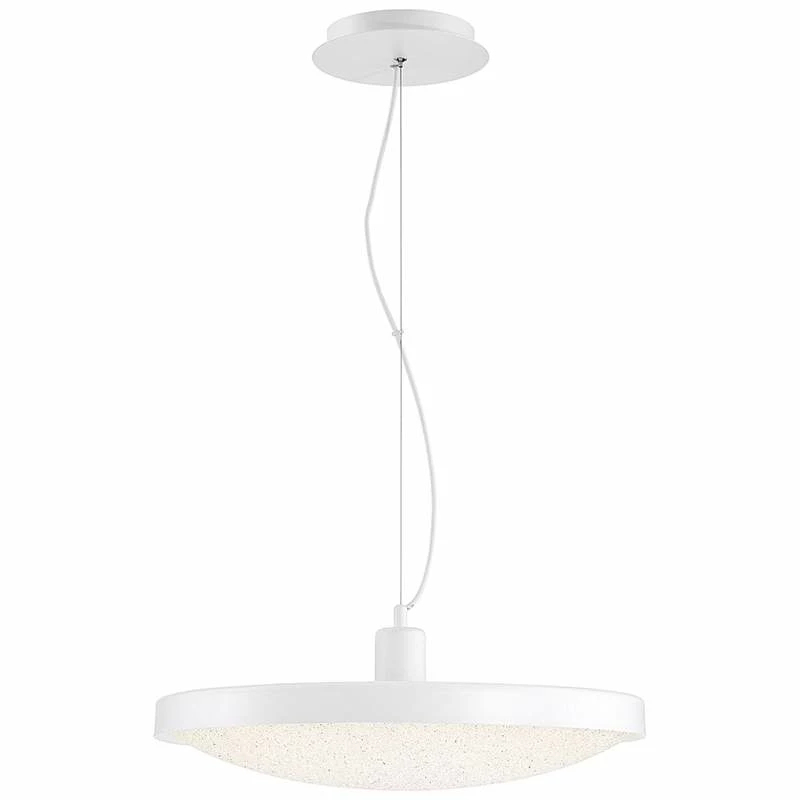 Eurofase Sandstone 20" Wide White LED Pendant Light 4 Eurofase Sandstone 20" Wide White LED Pendant Light - Image 2