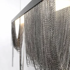 Eurofase Tenda 35 1/2" Wide Black LED Chandelier -Outlet The Radiantix Store eurofase tenda 35 and one half inch wide black led chandelier 767p0views3