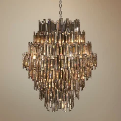 Eurofase Vienna 39 1/2" Wide Champagne Crystal Chandelier
