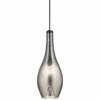 Everly 11" Wide Olde Bronze And Mercury Glass Mini Pendant -Outlet The Radiantix Store everly 11 inch wide olde bronze and mercury glass mini pendant 38r13