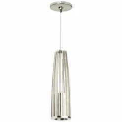 Evo 3 1/4" Wide Satin Nickel Freejack Mini Pendant Light