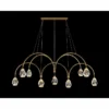 Faceted Cut Crystal 62" Wide Brass 9-Light LED Chandelier 2 Faceted Cut Crystal 62" Wide Brass 9-Light LED Chandelier -Outlet The Radiantix Store faceted cut crystal 62 inch wide brass 9 light led chandelier 87x15