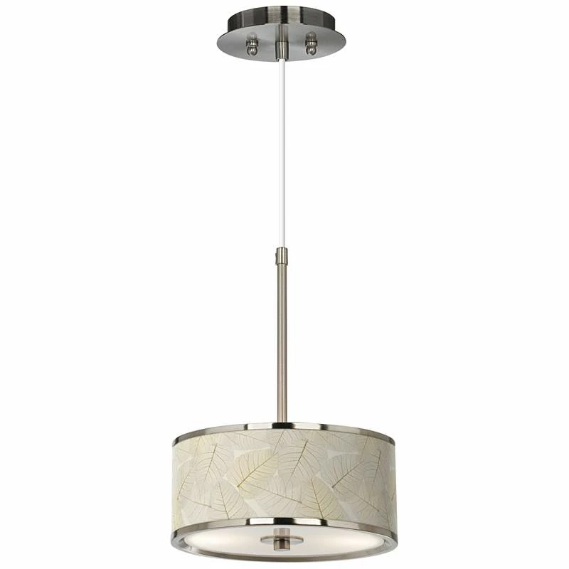 Fall Leaves Giclee Glow 10 1/4" Wide Pendant Light 4 Fall Leaves Giclee Glow 10 1/4" Wide Pendant Light - Image 2