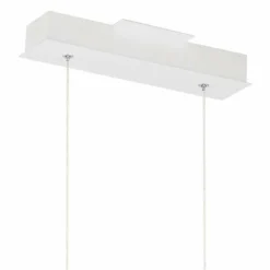 Float 48" Wide Matte White LED Island Pendant Light -Outlet The Radiantix Store float 48 inch wide matte white led island pendant light 188j0views2