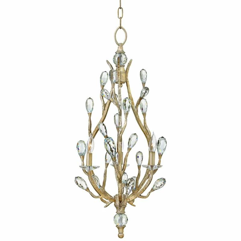Fredrick Ramond Eve 18 1/2"W Champagne Gold Pendant Light 4 Fredrick Ramond Eve 18 1/2"W Champagne Gold Pendant Light - Image 2