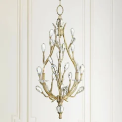 Fredrick Ramond Eve 18 1/2"W Champagne Gold Pendant Light