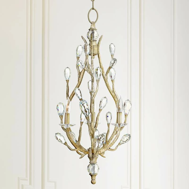 Fredrick Ramond Eve 18 1/2"W Champagne Gold Pendant Light 3 Fredrick Ramond Eve 18 1/2"W Champagne Gold Pendant Light