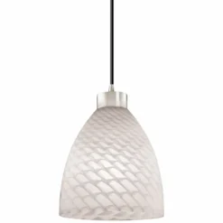 Fusion™ 10 1/2" Wide Polished Chrome Large Mini Pendant -Outlet The Radiantix Store fusion 10 and one half inch wide polished chrome large mini pendant 53v71