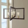 Generation Lighting Finnegan 23 1/2"W New Bronze 4-Light Chandelier -Outlet The Radiantix Store generation lighting finnegan 23 and one half inchw new bronze 4 light chandelier 18w29cropped
