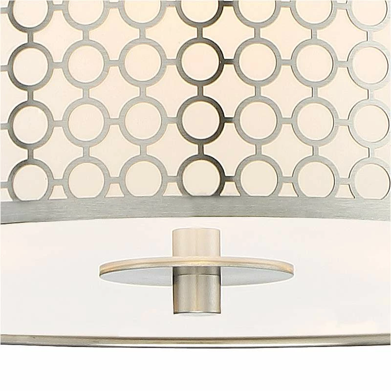 George Kovacs Dots 18" Wide Brushed Nickel Pendant Light 5 George Kovacs Dots 18" Wide Brushed Nickel Pendant Light - Image 3