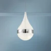 George Kovacs Moonshot 4 3/4"W Chrome LED Mini Pendant Light -Outlet The Radiantix Store george kovacs moonshot 4 and three quarter inchw chrome led mini pendant light 78g14cropped