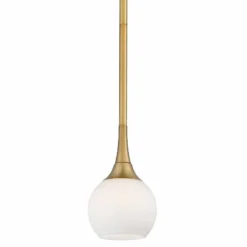 George Kovacs Pontil 4" Wide Honey Gold Opal Glass Modern Mini Pendant -Outlet The Radiantix Store george kovacs pontil 4 inch wide honey gold opal glass modern mini pendant 15j03