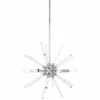 George Kovacs Spiked 18" Wide Chrome 6-Light Pendant -Outlet The Radiantix Store george kovacs spiked 18 inch wide chrome 6 light pendant 58e93