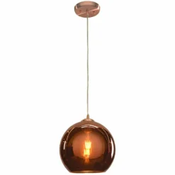 Glow 10" Wide Modern Brushed Copper Glass Mini Pendant 9 Glow 10" Wide Modern Brushed Copper Glass Mini Pendant -Outlet The Radiantix Store glow 10 inch wide modern brushed copper glass mini pendant 9m579views2