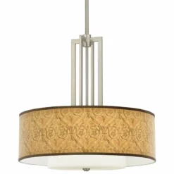 Golden Versailles Carey 24" Brushed Nickel 4-Light Chandelier