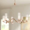 Gollin 29" Wide Gold 6-Light Chandelier -Outlet The Radiantix Store gollin 29 inch wide gold 6 light chandelier 232e3cropped