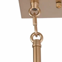 Gollin 30" Wide Gold Metal 6-Light Island Chandelier -Outlet The Radiantix Store gollin 30 inch wide gold metal 6 light island chandelier 525e5views3