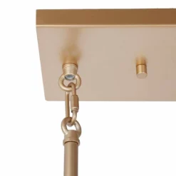 Gollin 32 1/2" Wide Gold Metal 8-Light Island Chandelier -Outlet The Radiantix Store gollin 32 and one half inch wide gold metal 8 light island chandelier 655p5views2