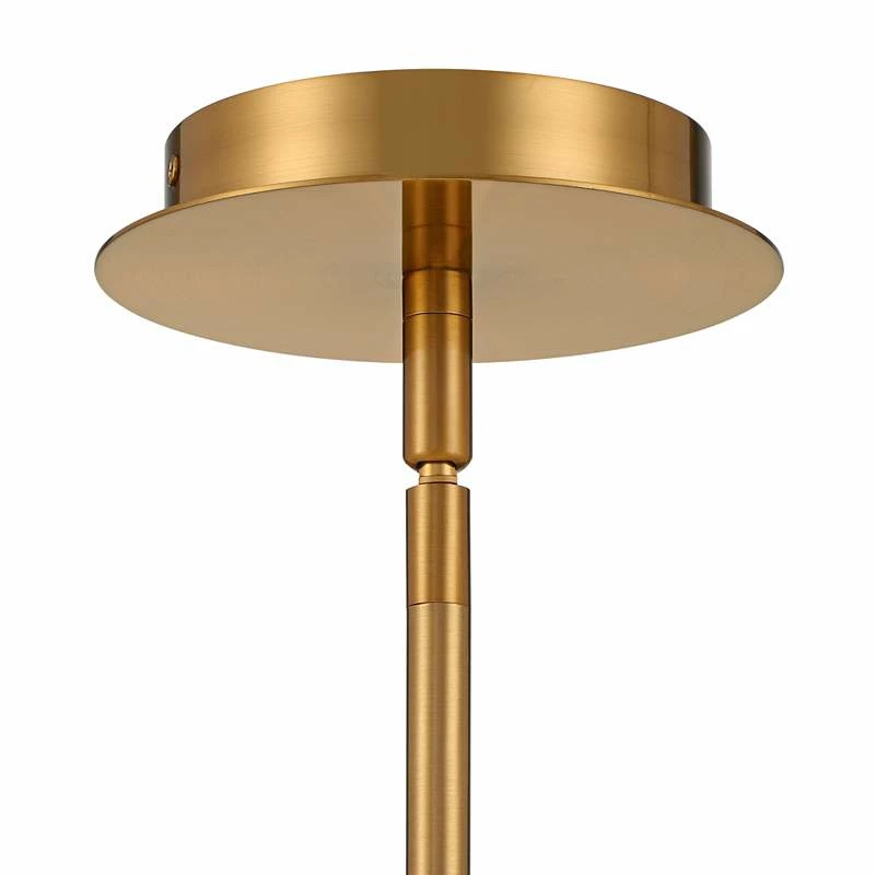 Gretel 19 1/2" Wide Soft Gold And Crystal 4-Light Pendant 8 Gretel 19 1/2" Wide Soft Gold And Crystal 4-Light Pendant - Image 6