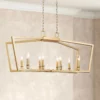 Hayes 38 1/4" Wide Gold Metal 8-Light Island Chandelier -Outlet The Radiantix Store hayes 38 and one quarter inch wide gold metal 8 light island chandelier 91r52cropped